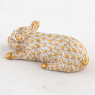 Herend Daisy the Pig Figurine – Butterscotch, alternate view