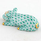 Herend Daisy the Pig Figurine – Green, alternate view