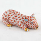 Herend Daisy the Pig Figurine – Rust, alternate view