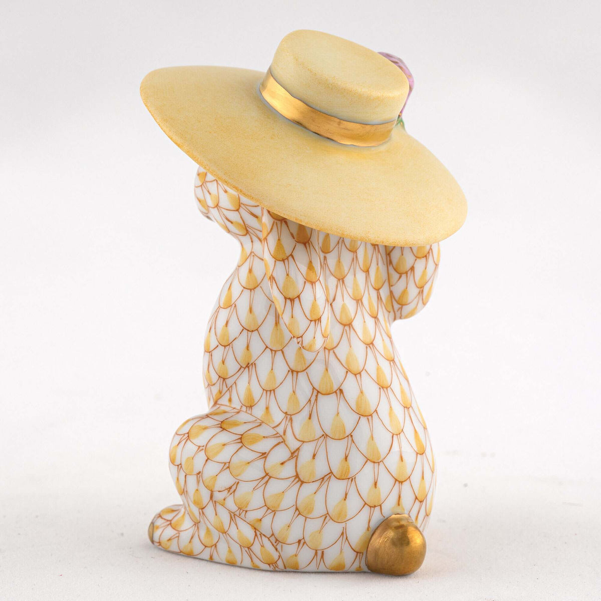 Herend Derby Bunny Figurine – Butterscotch, alternate view