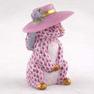 Herend Derby Bunny Figurine – Raspberry, alternate view
