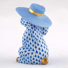 Herend Derby Bunny Figurine – Sapphire, alternate view