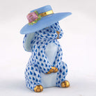 Herend Derby Bunny Figurine – Sapphire, alternate view
