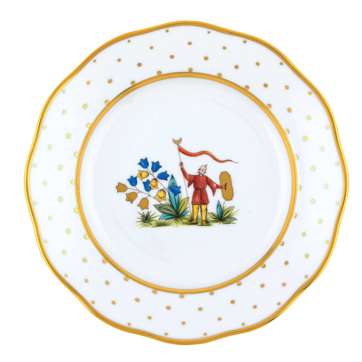 Herend Asian Garden Dessert Plate, alternate view