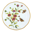 Multicolor (10) fishnet Dinner Plate figurine, hand-painted Herend porcelain with 24k gold accents