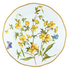 Herend Dinner Plate porcelain figurine painted in the Multicolor (7) fishnet pattern
