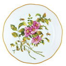 Herend Dinner Plate porcelain figurine painted in the Multicolor fishnet pattern