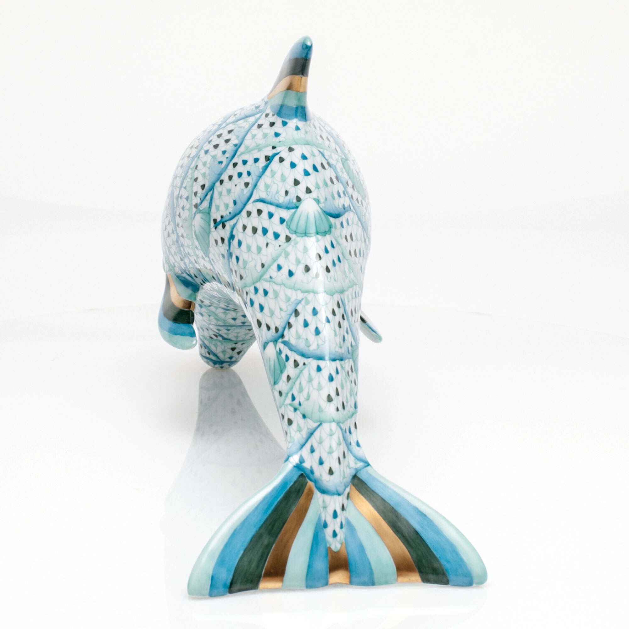 Herend Dolphin Figurine — additional view