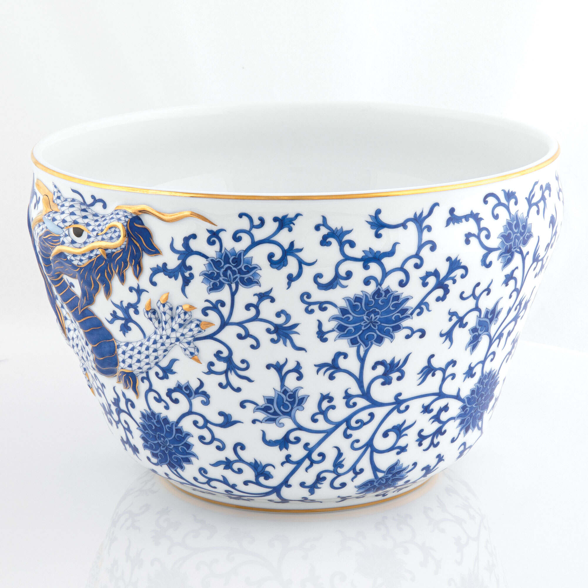 Herend Dragon Cachepot — additional view