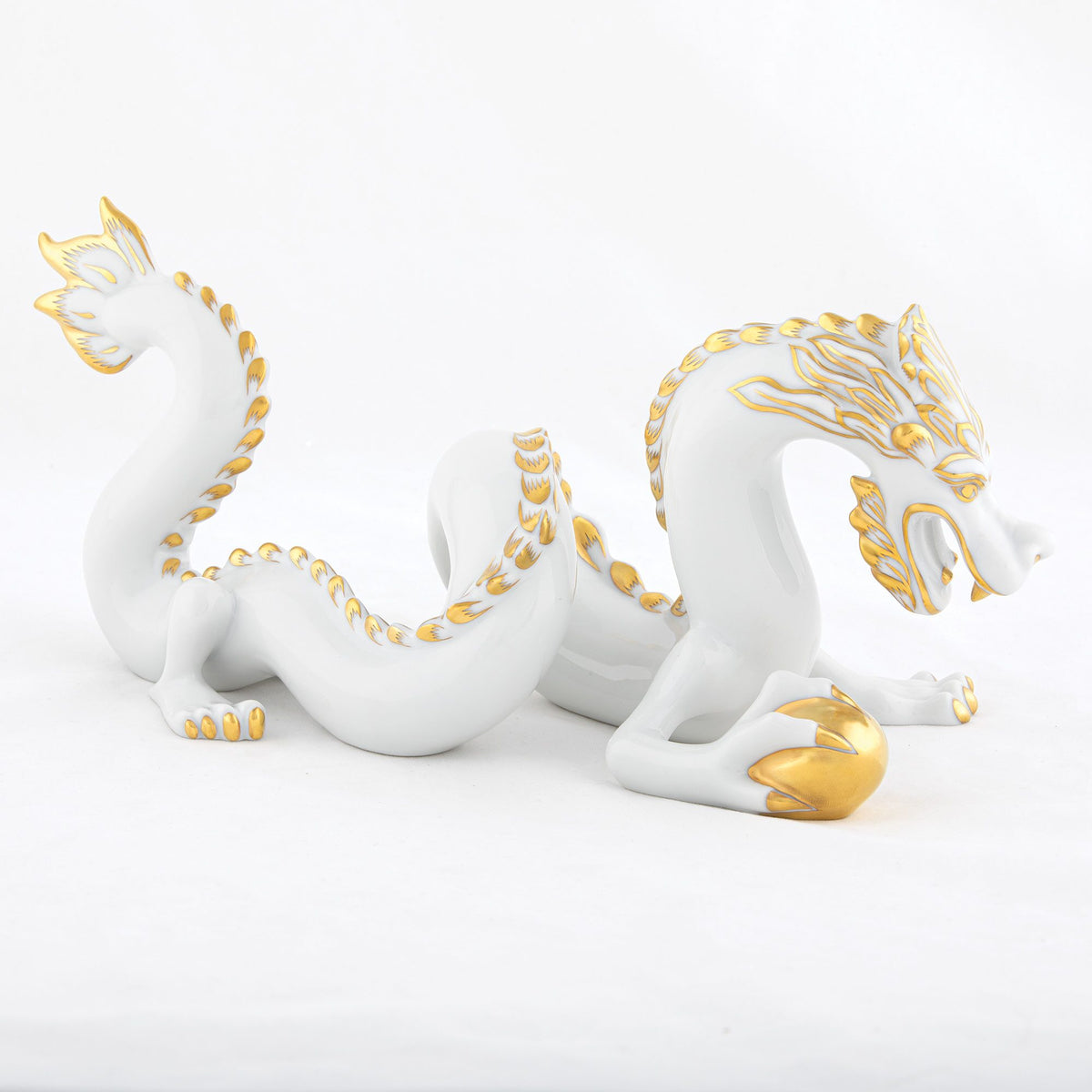 Herend Dragon Figurine, alternate view