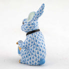 Herend Drummer Bunny Figurine – Blue, alternate view