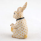 Herend Drummer Bunny Figurine – Butterscotch, alternate view