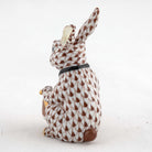 Herend Drummer Bunny Figurine – Chocolate, alternate view