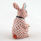 Herend Drummer Bunny Figurine – Rust, alternate view