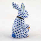 Herend Drummer Bunny Figurine – Sapphire, alternate view