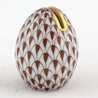 Herend Egg Place Card Holder – Chocolate, alternate view