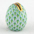 Herend Egg Place Card Holder – Key Lime, alternate view