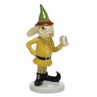 Elf Bunny Figurine in hand-painted Butterscotch porcelain by Herend of Hungary