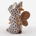 Herend Fairy Bunny Figurine – Chocolate, alternate view