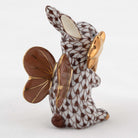Herend Fairy Bunny Figurine – Chocolate, alternate view