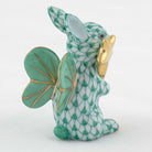 Herend Fairy Bunny Figurine – Green, alternate view