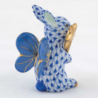Herend Fairy Bunny Figurine – Sapphire, alternate view