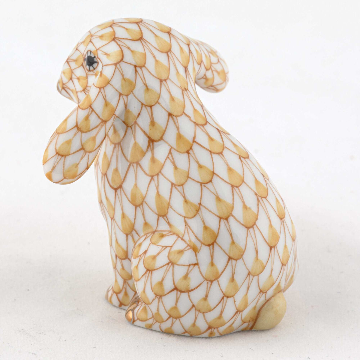Herend Fall Bunny Figurine – Butterscotch, alternate view