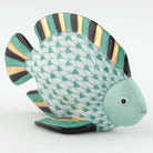 Herend Fish Figurine – Green, alternate view