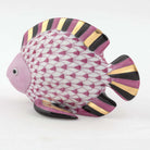 Herend Fish Figurine – Raspberry, alternate view