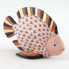 Herend Fish Figurine – Rust, alternate view