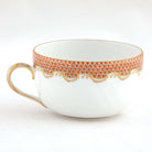 Herend Fish Scale Rust Canton Cup Teacup — additional view