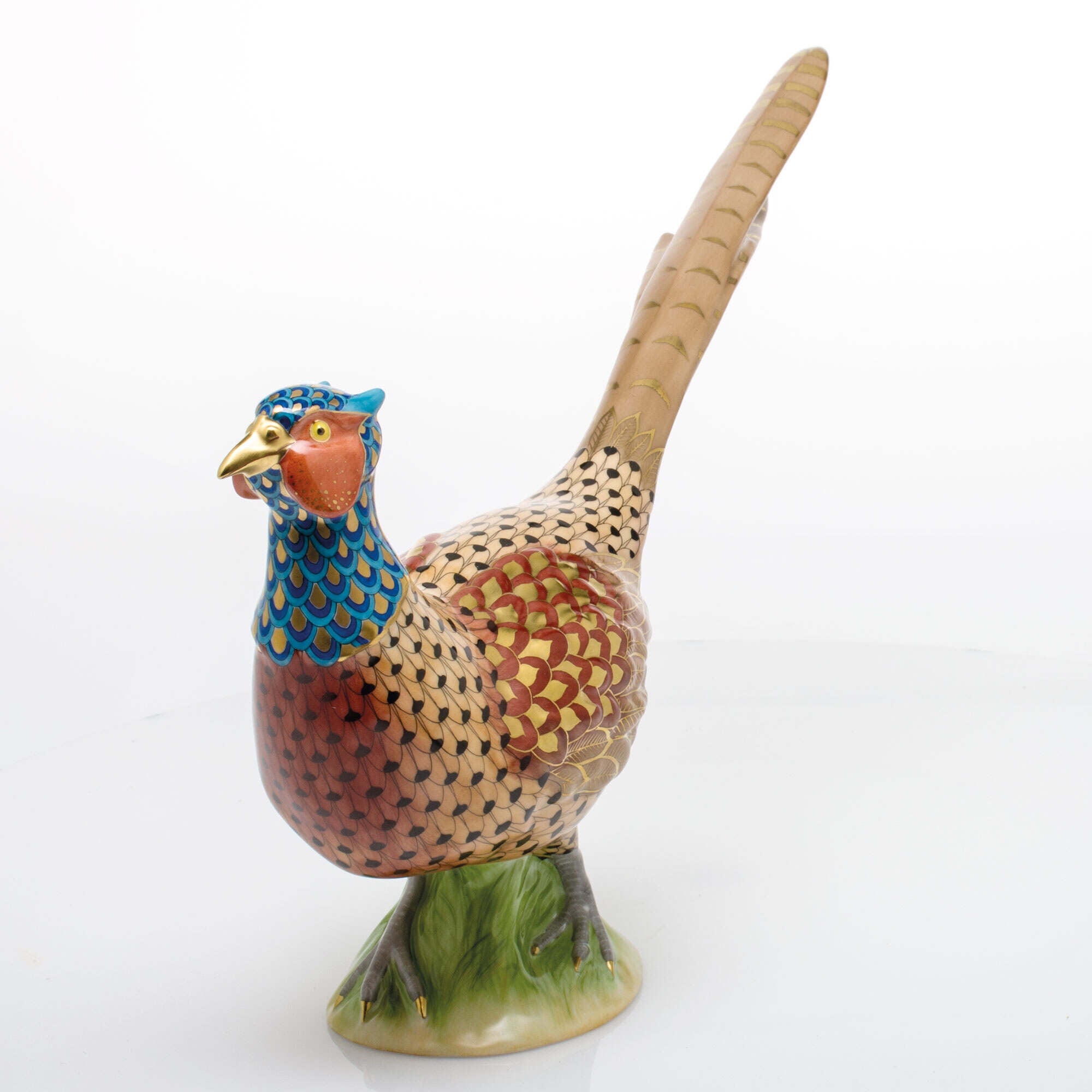 Herend Flamboyant Pheasant Figurine — additional view
