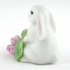 Herend Flowerpot Bunny Figurine – Blue, alternate view