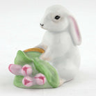 Herend Flowerpot Bunny Figurine – Green, alternate view