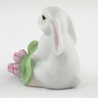 Herend Flowerpot Bunny Figurine – Green, alternate view