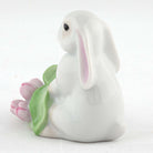 Herend Flowerpot Bunny Figurine – Raspberry, alternate view