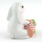 Herend Flowerpot Bunny Figurine – Rust, alternate view