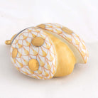 Herend Flying Ladybug Figurine – Butterscotch, alternate view