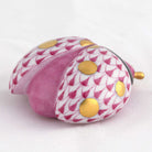 Herend Flying Ladybug Figurine – Raspberry, alternate view