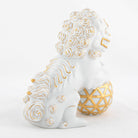 Herend Foo Dog Looking Right Figurine, alternate view