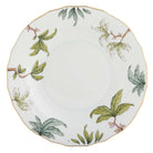 Hand-painted Herend Foret Garland Dessert Plate in fine porcelain, 8.25in D, on a white background