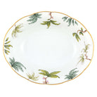 Hand-painted Herend Foret Garland Oval Vegetable Dish Serving Bowl in fine porcelain, 10in L X 8in W, on a white background