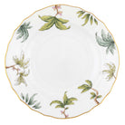 Hand-painted Herend Foret Garland Salad Plate in fine porcelain, 7.5in D, on a white background