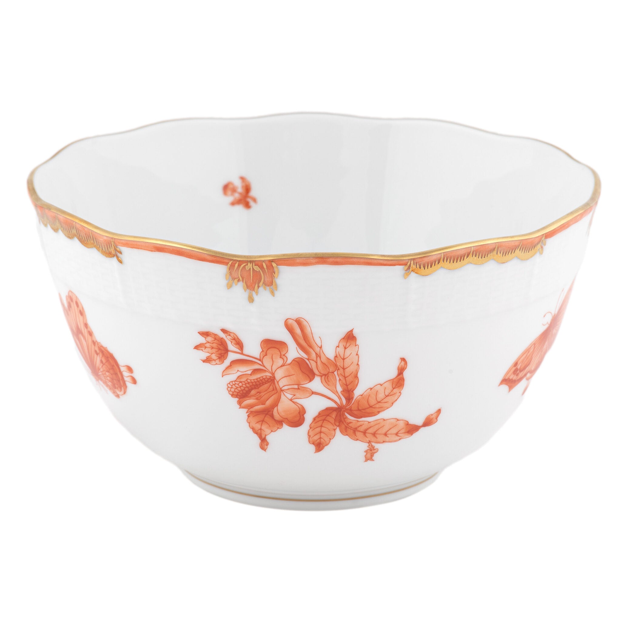 Herend Fortuna Rust Round Bowl — additional view