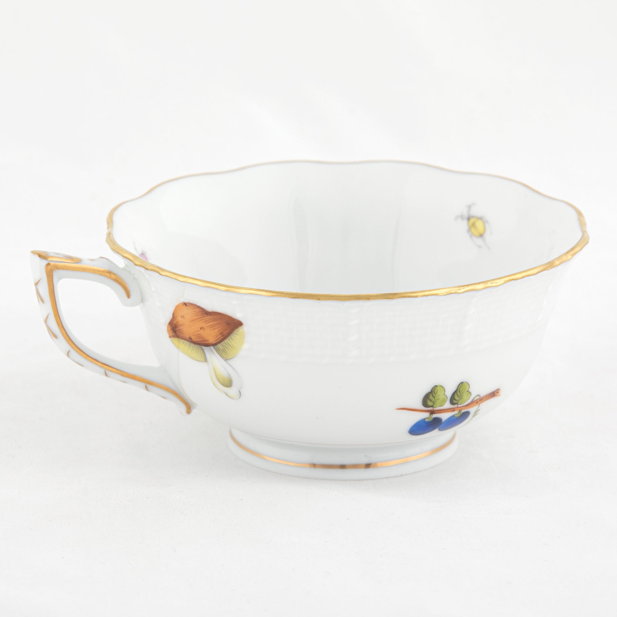 Herend Fruits and Flowers Tea Cup Cup & Saucer Set — additional view