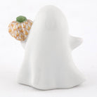 Herend Ghost with Pumpkin Figurine – Butterscotch, alternate view