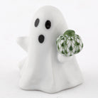 Herend Ghost with Pumpkin Figurine – Forest-Green, alternate view