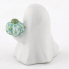 Herend Ghost with Pumpkin Figurine – Key Lime, alternate view