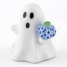 Herend Ghost with Pumpkin Figurine – Sapphire, alternate view