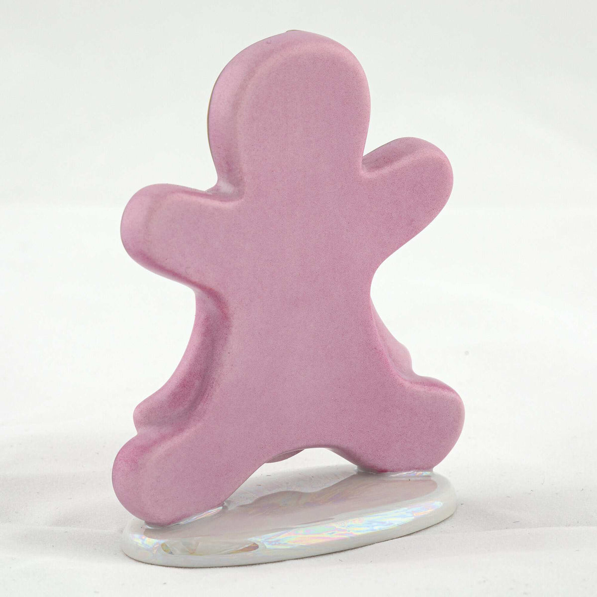 Herend Gingerbread Girl Figurine – Raspberry, alternate view
